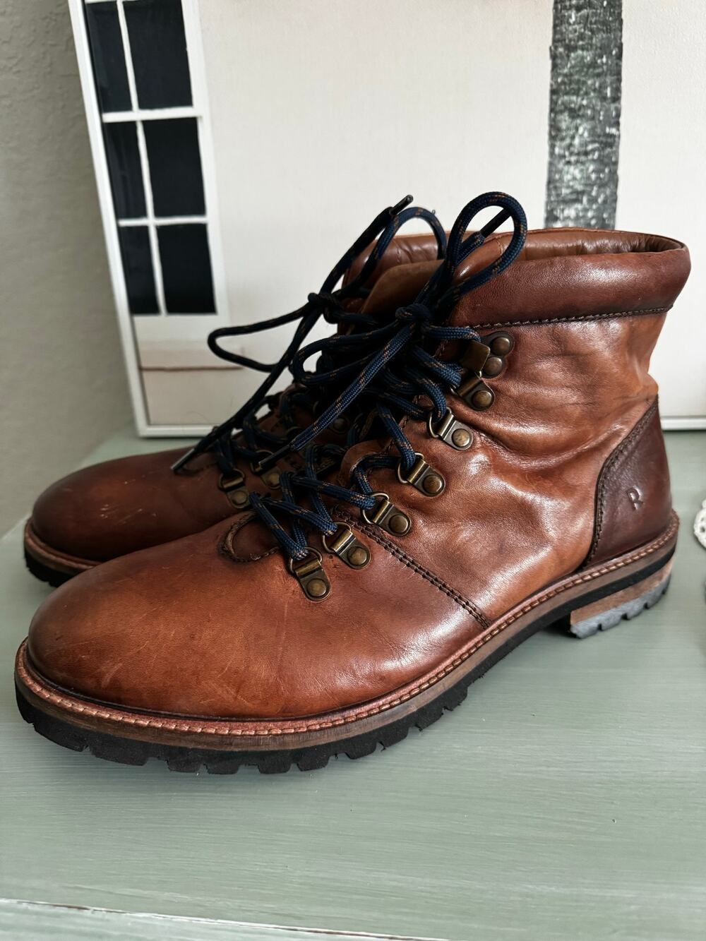 ROAN Leather ankle boots size 10.5